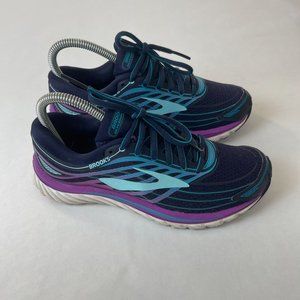 Brooks Super Dna Glycerin Running Shoes Purple Aqua Womens Size 6